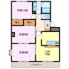 ファースト館城並 3LDKの間取り