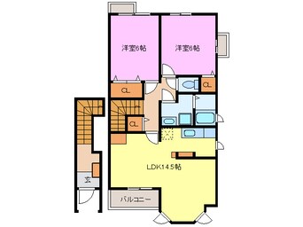 間取図 ヴィラ・グランシャリオ
