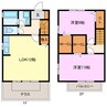 ＳＫＹ　ＡＸＩＳ　1 2LDKの間取り