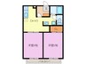 名古屋市営地下鉄鶴舞線/上小田井駅 徒歩22分 2階 築28年 2DKの間取り