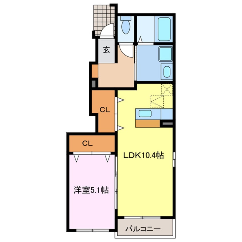 間取図 ラフィネＦ
