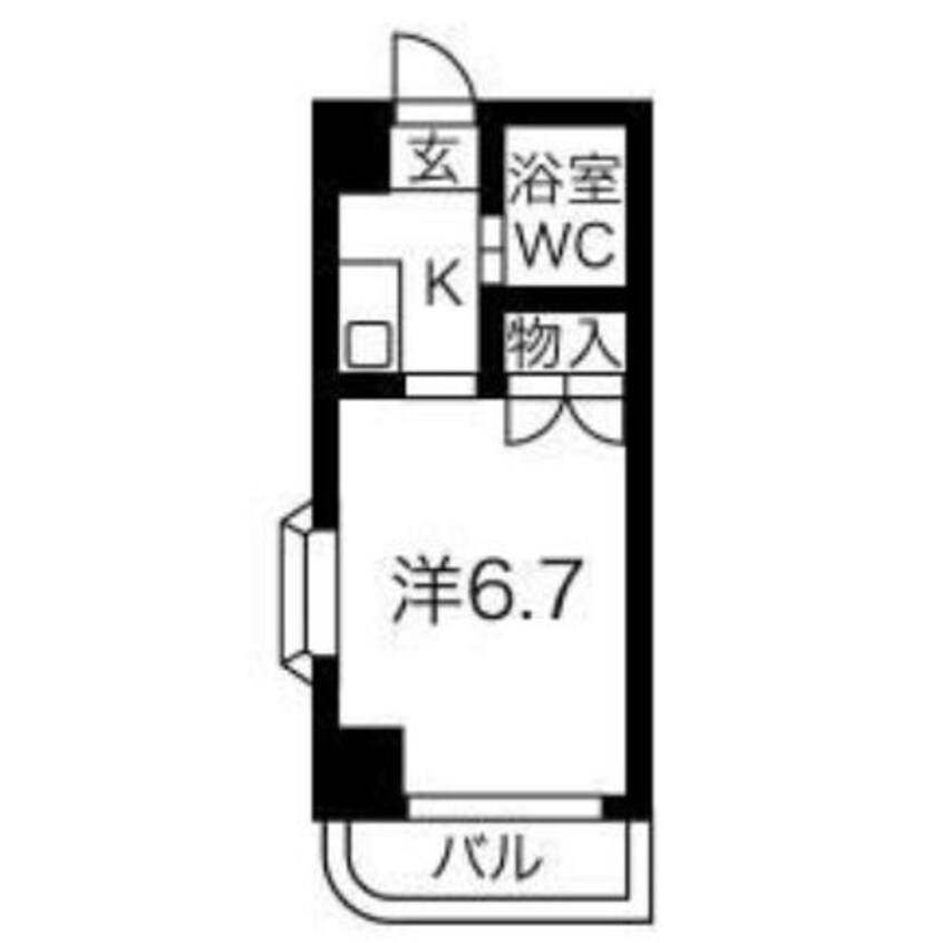 間取図 ミリアン稲沢駅前