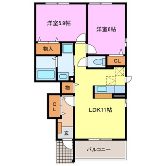 間取図 ジュネス