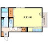 ブルーノ 1Rの間取り