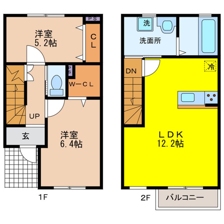 間取図 ル・シェル