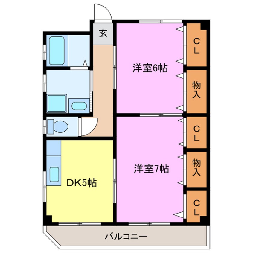 間取図 メゾン・ド・グローバル