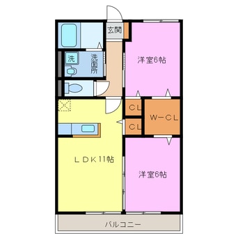 間取図 ガーデンピュア