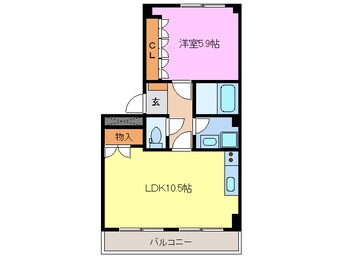 間取図 グランディール