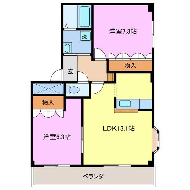間取り図 スパイクナード
