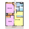 サンフォレスタ 2LDKの間取り