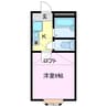 アーバニア養和 1Kの間取り