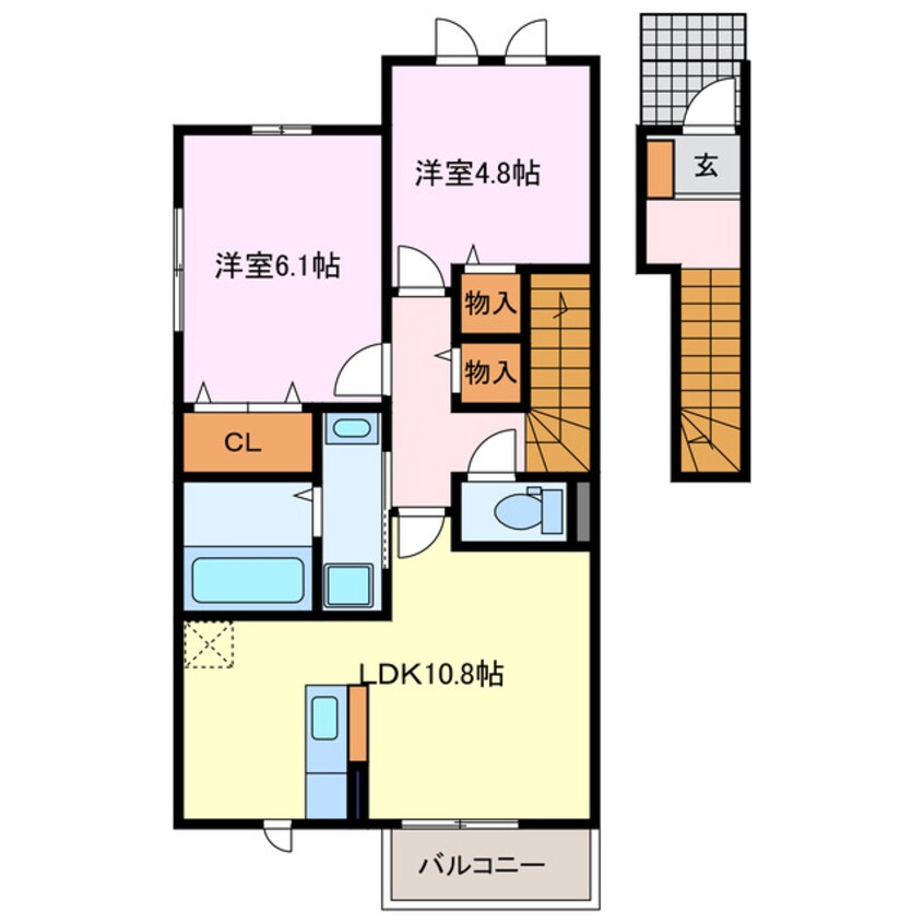 間取図 メゾンプラック