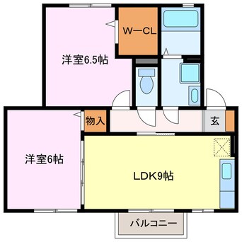 間取図 カサベルデ