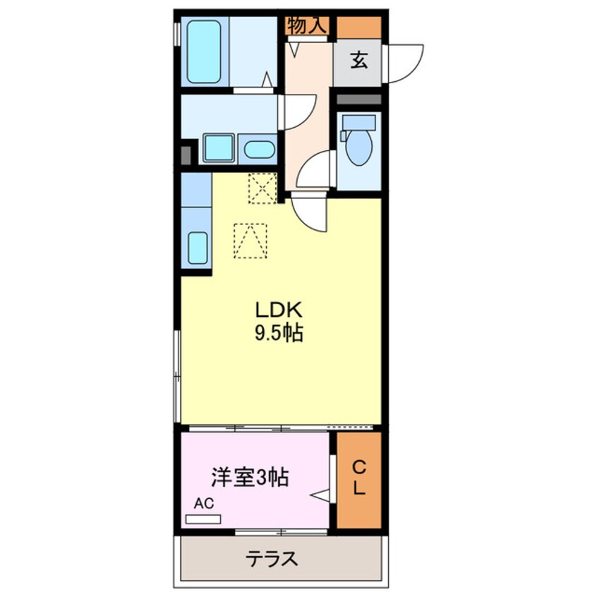 間取図 サン・イースト