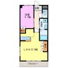 フォルビート 1LDKの間取り