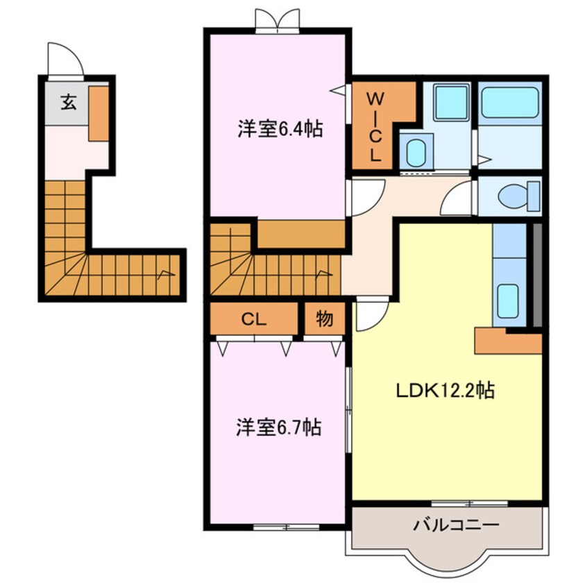 間取図 セレノアロッジオ