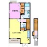 ブライトレジデンスⅡ 1LDKの間取り
