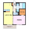 プリモディーネ 1LDKの間取り