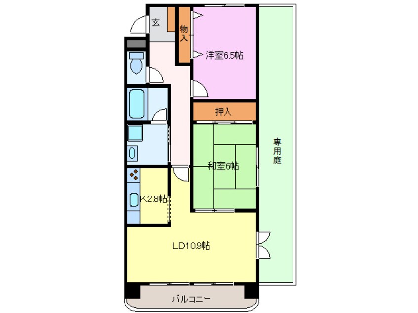 間取図 アルス末広