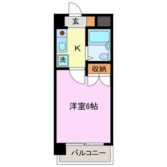 間取図 エクセランス石黒