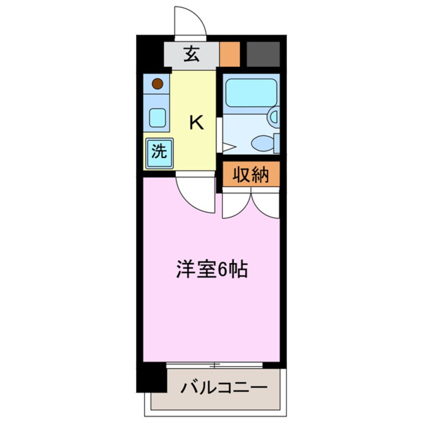 間取図 エクセランス石黒