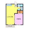 ツインズ新川Ｂ棟 1LDKの間取り