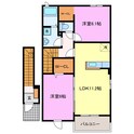昇華Ⅱの間取図