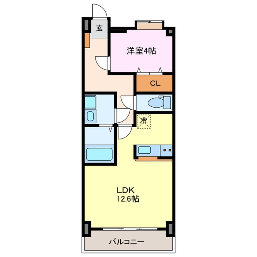 間取図 名鉄犬山線/西春駅 バス6分高田寺北下車:停歩7分 1階 築17年