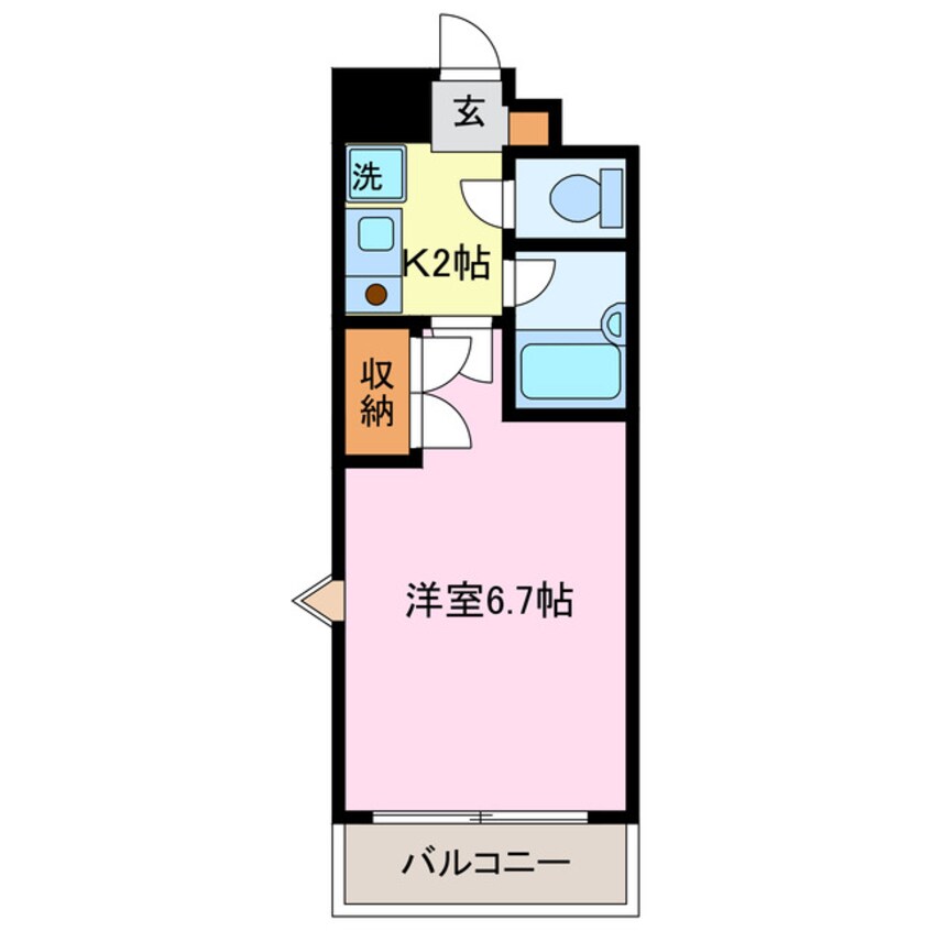 間取図 グレイス国府宮