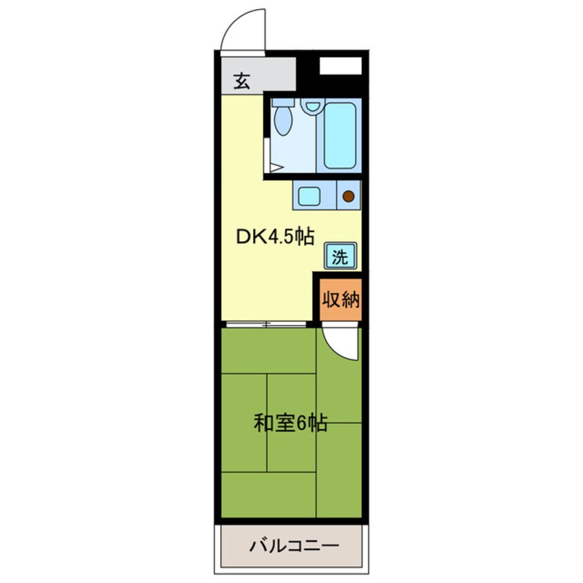 間取図 シティコザワ