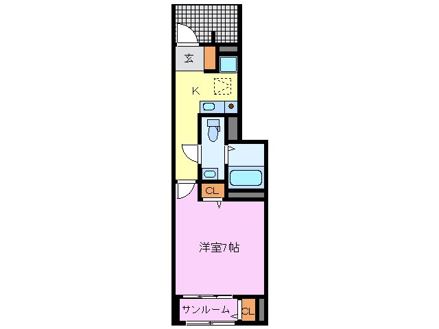 間取り図 クラーロ