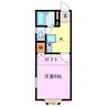 プライムコート 1Kの間取り
