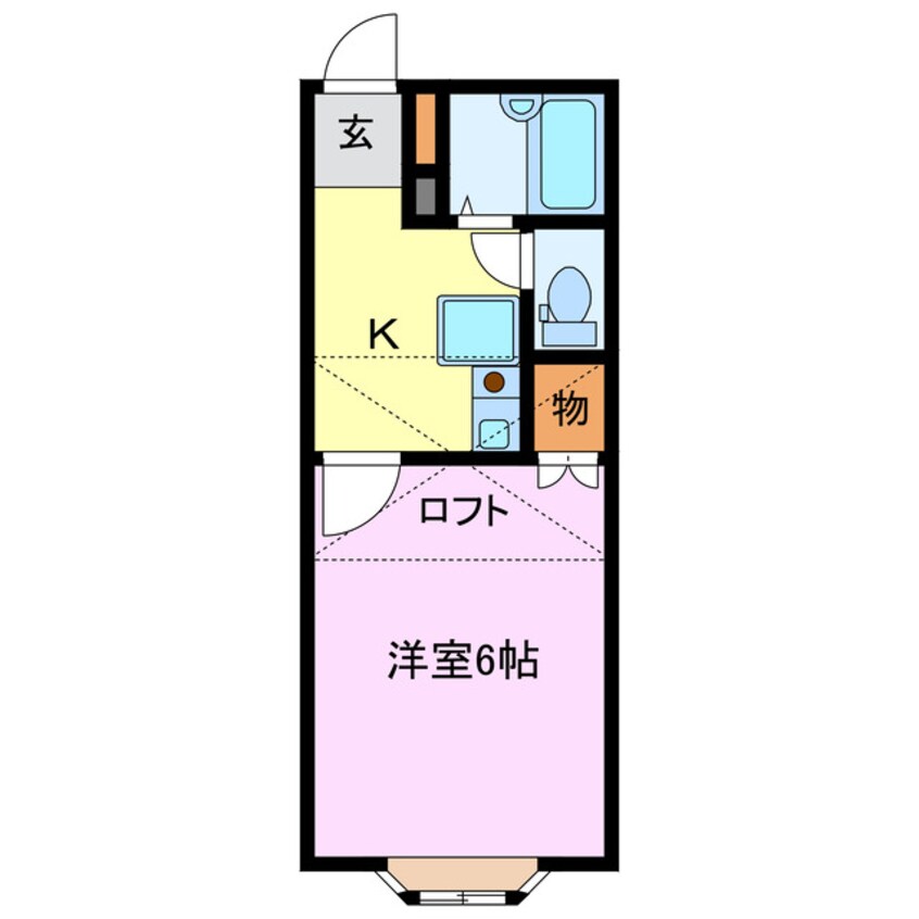 間取図 プライムコート