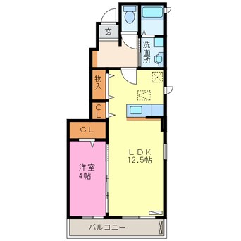 間取図 サングレース　ジュン