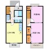 ｃｅｒｔｏⅡ 2LDKの間取り