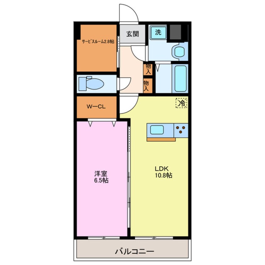 間取図 メゾンドプリベ