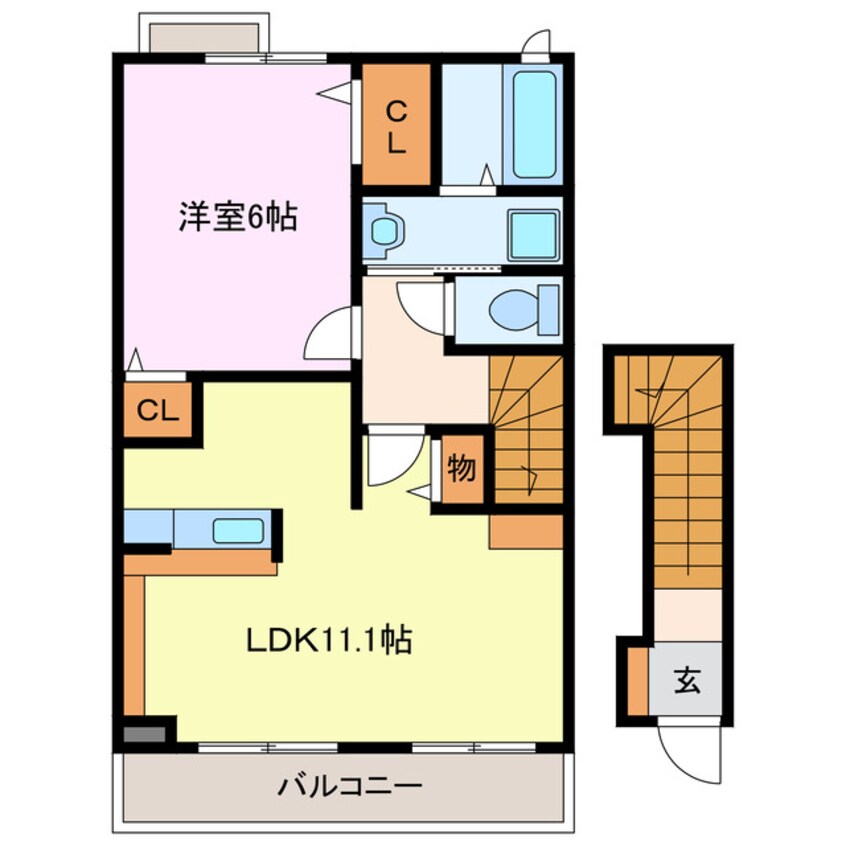 間取図 グレイスパーク