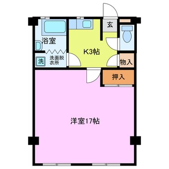 間取図 西春オカマンション