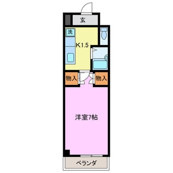 間取図 第３クインビル