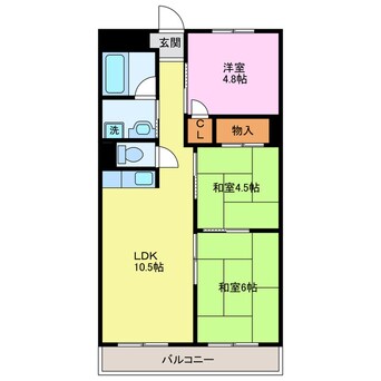 間取図 メゾン・ド・ソレーユ