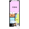 Ｓｕｒｆｅｒ　Ｄｒｅａｍ 1Kの間取り