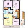 名鉄名古屋本線/国府宮駅 徒歩16分 2階 築11年 3LDKの間取り