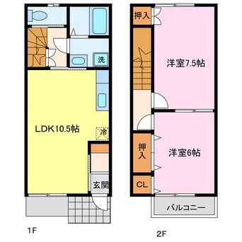 間取図 Ｄｕｐ加藤