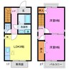 ＤＵＰＬＥＸ清州Ｂ棟 2LDKの間取り
