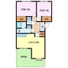 グランハイム・Ｋ’ｓ 2LDKの間取り