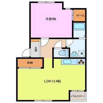 間取図 アニバーサリー