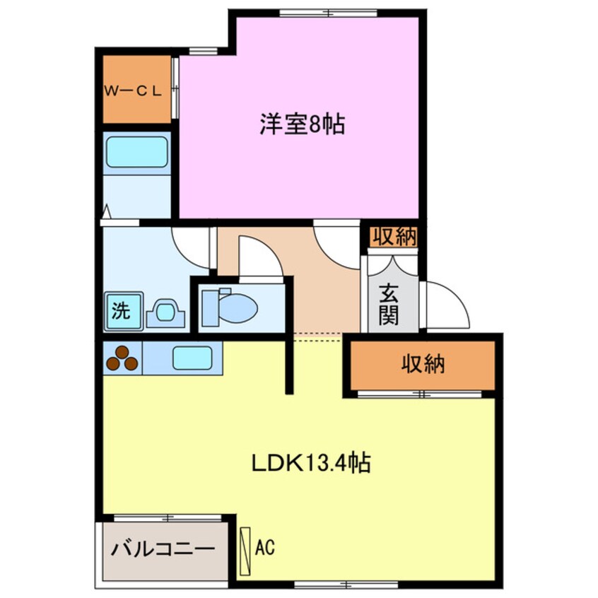 間取図 アニバーサリー
