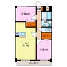 アルページュ 2LDKの間取り