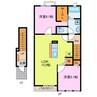 ラ　エディフィス 2LDKの間取り