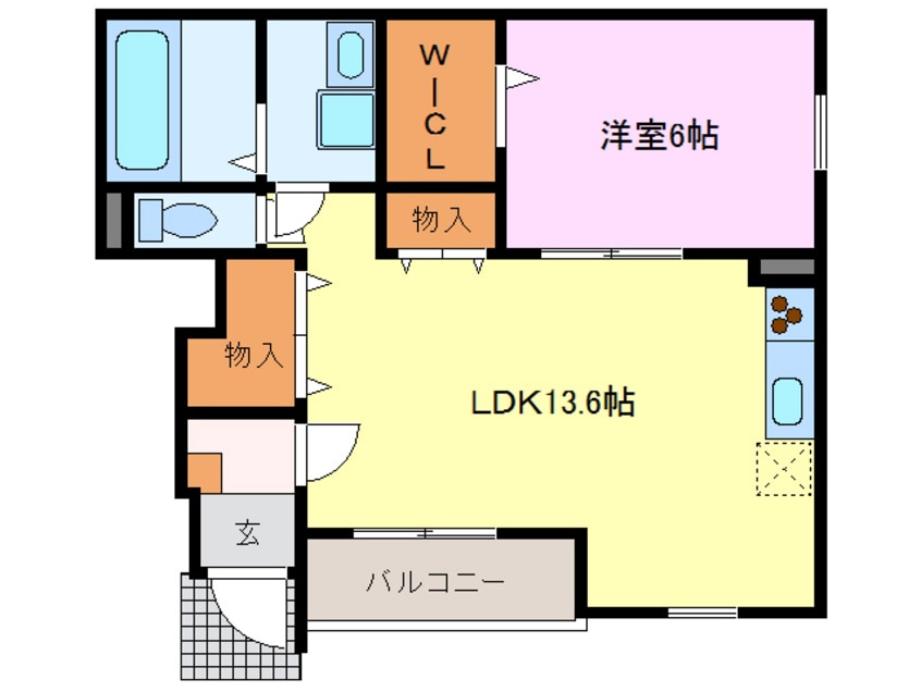 間取図 リーブルピスケス